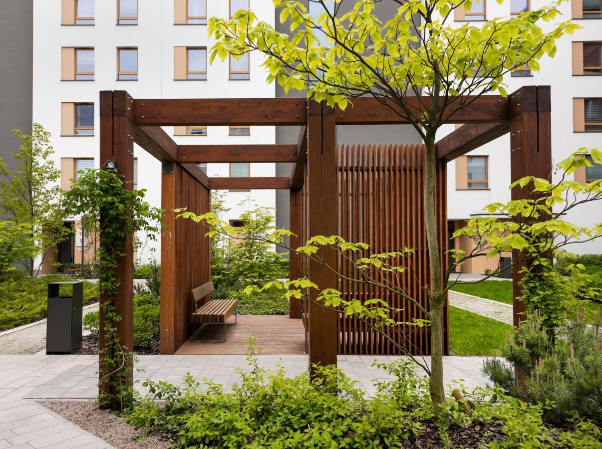 Wola Skwer Happy Apartment วอร์ซอ ภายนอก รูปภาพ